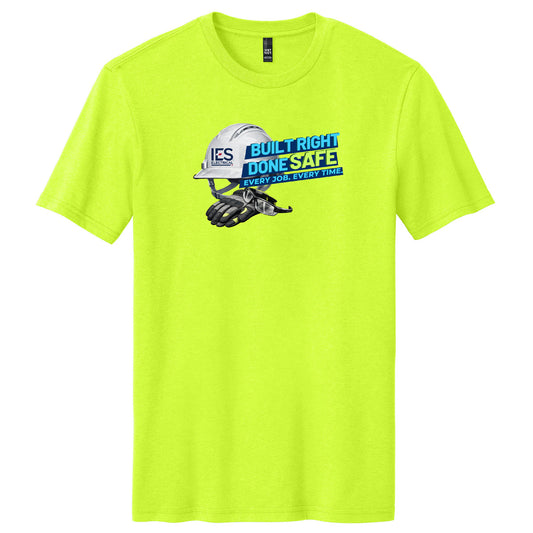 Construction Safety Week - Short Sleeve Tshirt - Safety Green