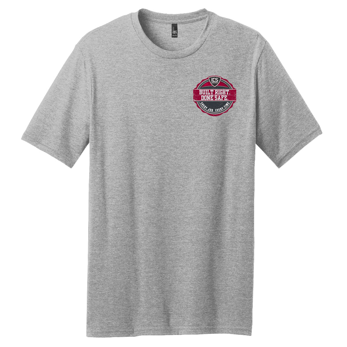 Construction Safety Week - Short Sleeve Tshirt - Athletic Gray