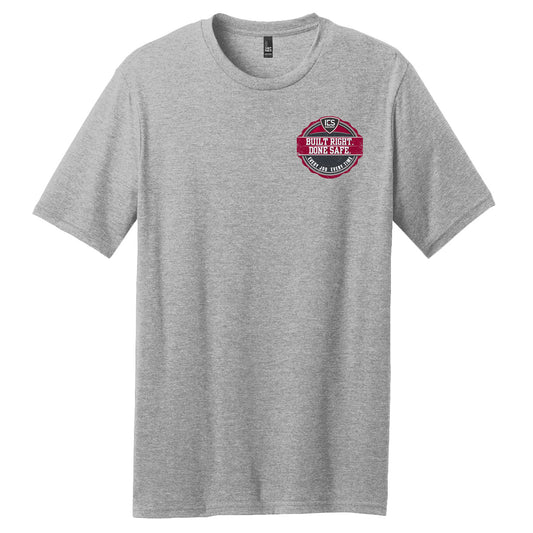 Construction Safety Week - Short Sleeve Tshirt - Athletic Gray