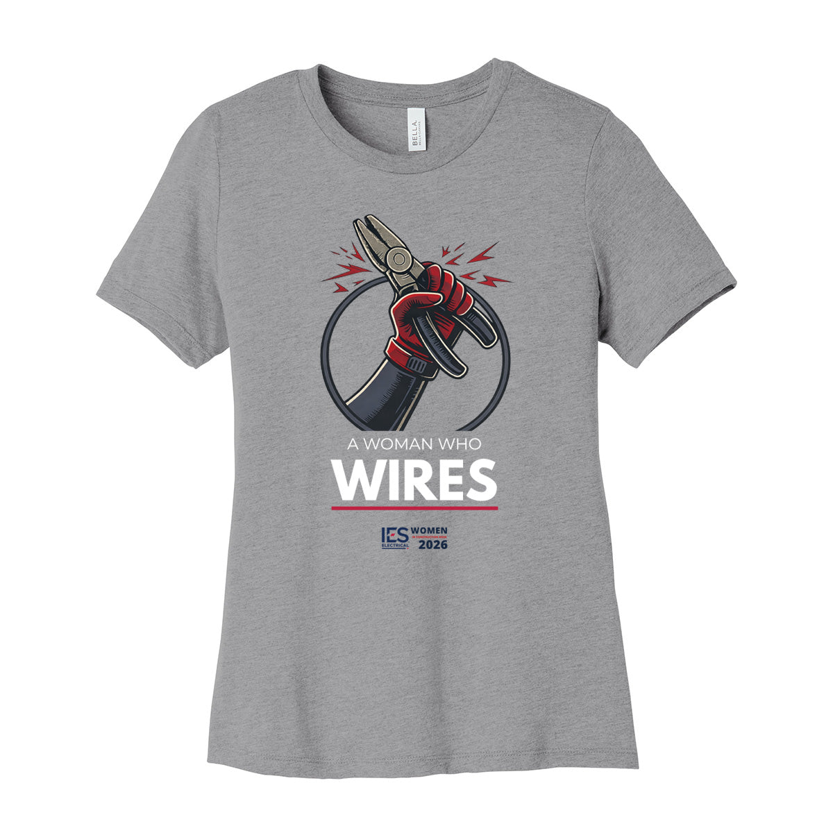 Women In Construction - Bella Canvas Relaxed Fit Short Sleeve Tshirt
