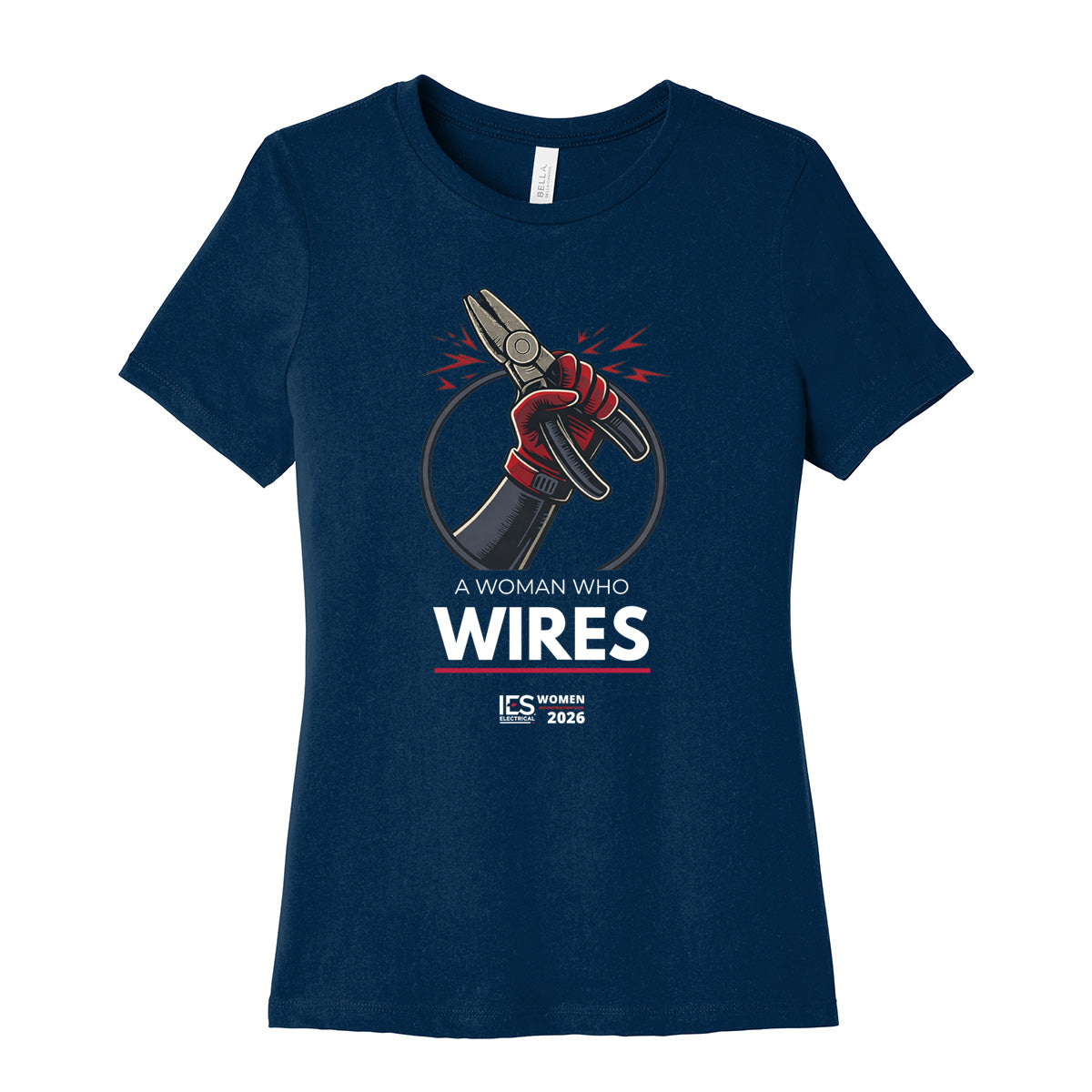 Women In Construction - Bella Canvas Relaxed Fit Short Sleeve Tshirt