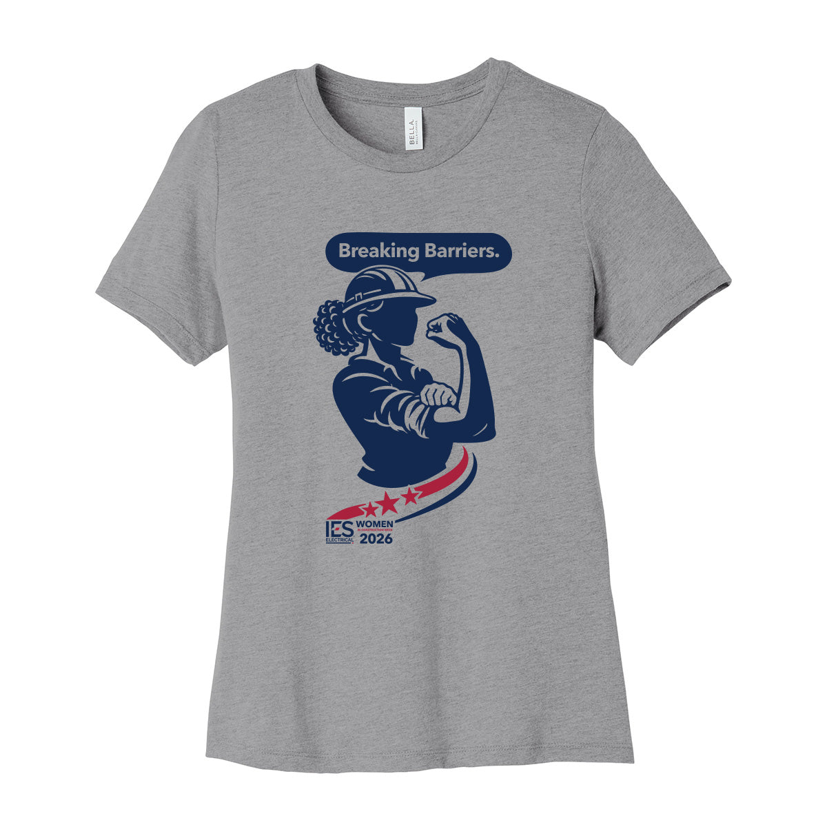 Women In Construction - Bella Canvas Relaxed Fit Short Sleeve Tshirt
