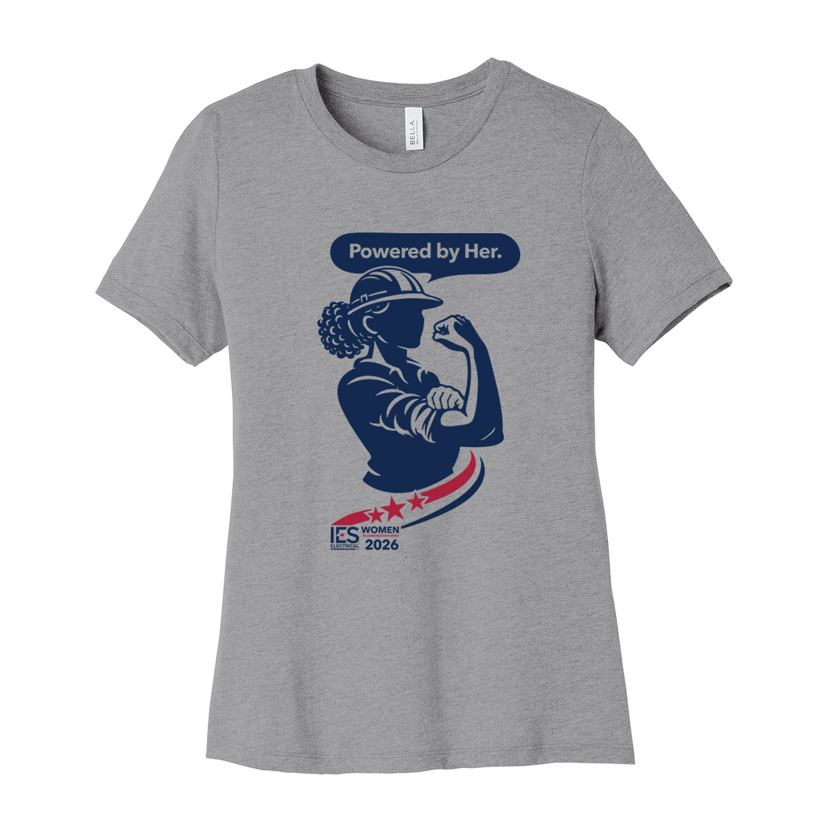 Women In Construction - Bella Canvas Relaxed Fit Short Sleeve Tshirt