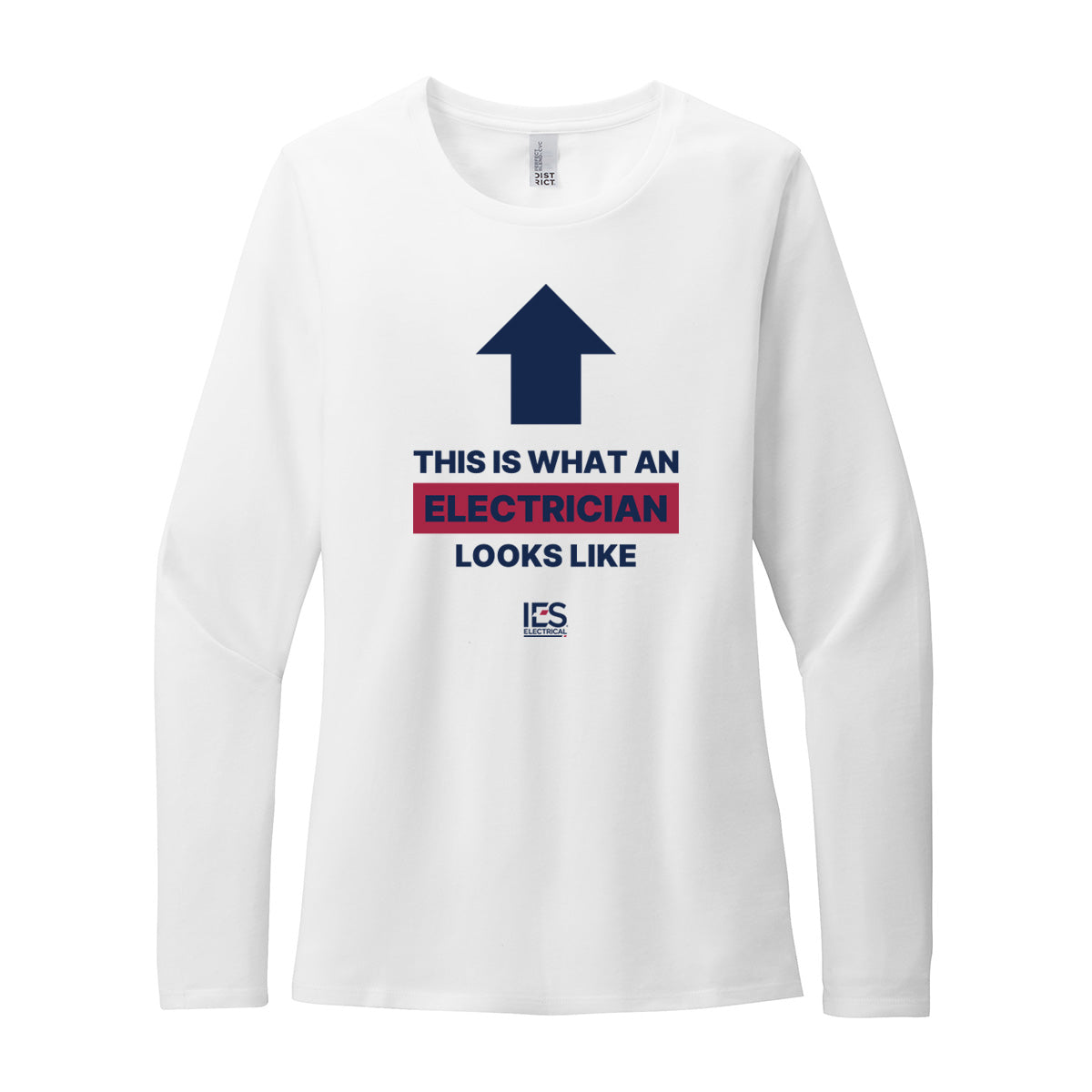 Women in Construction - District Long Sleeve Tshirt