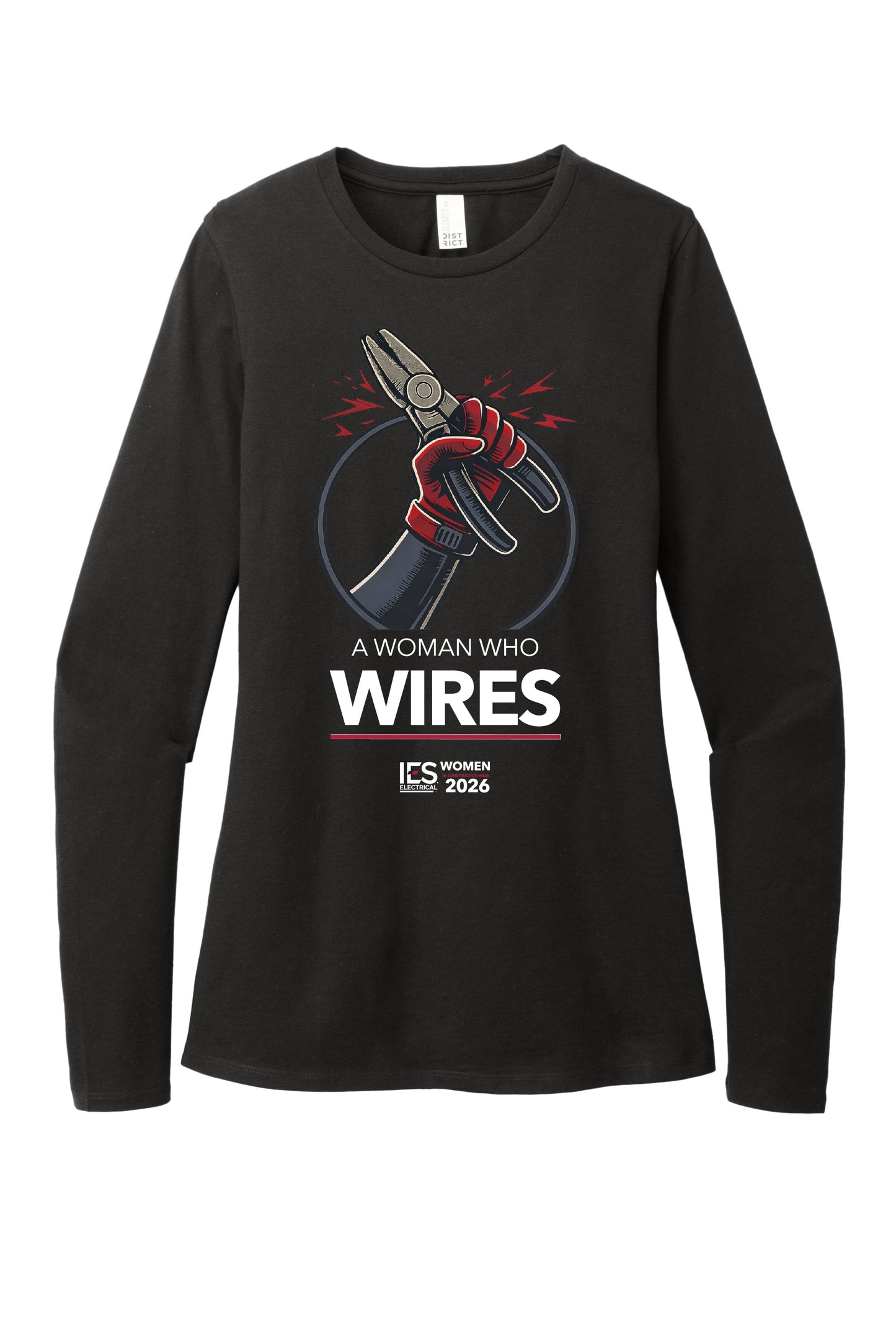 Women in Construction - District Long Sleeve Tshirt