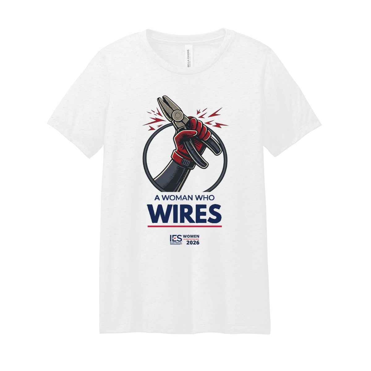 Women In Construction - Bella Canvas Relaxed Fit Short Sleeve Tshirt