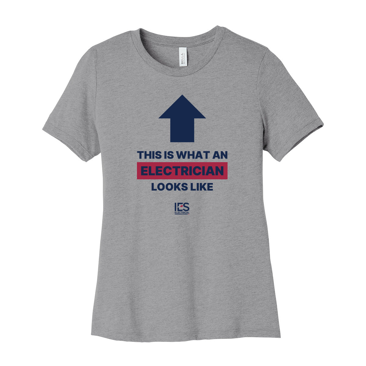 Women In Construction - Bella Canvas Relaxed Fit Short Sleeve Tshirt