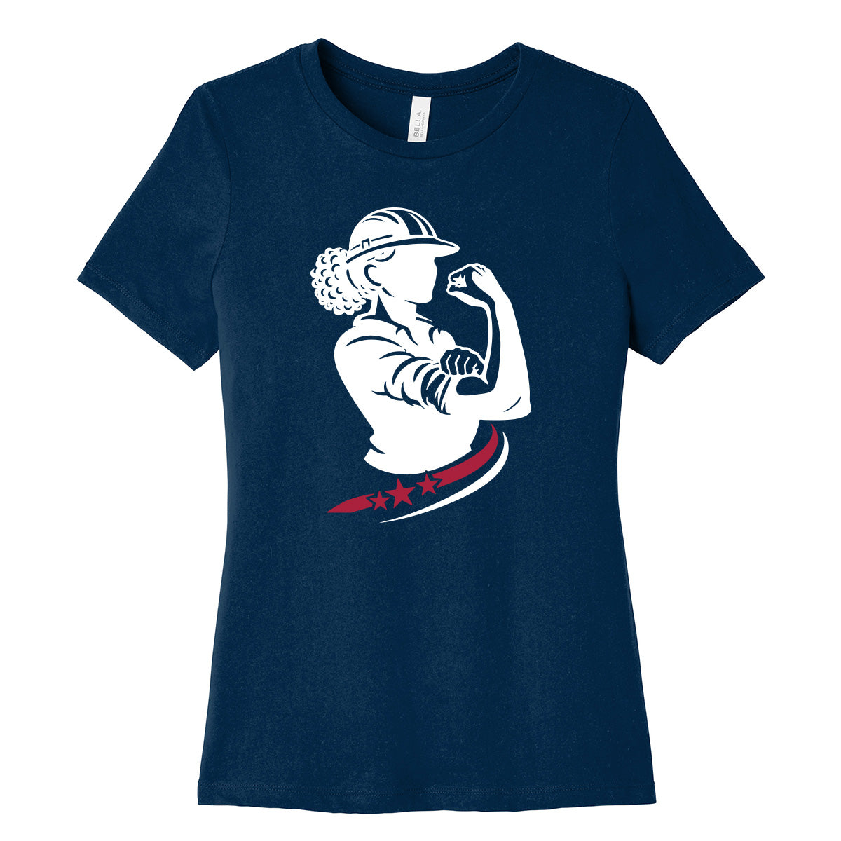 Women In Construction - Bella Canvas Relaxed Fit Short Sleeve Tshirt